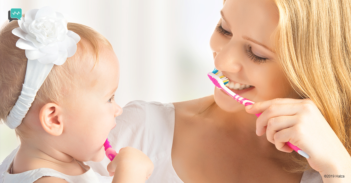 dental hygiene oral care teeth kids children babies parents halza 