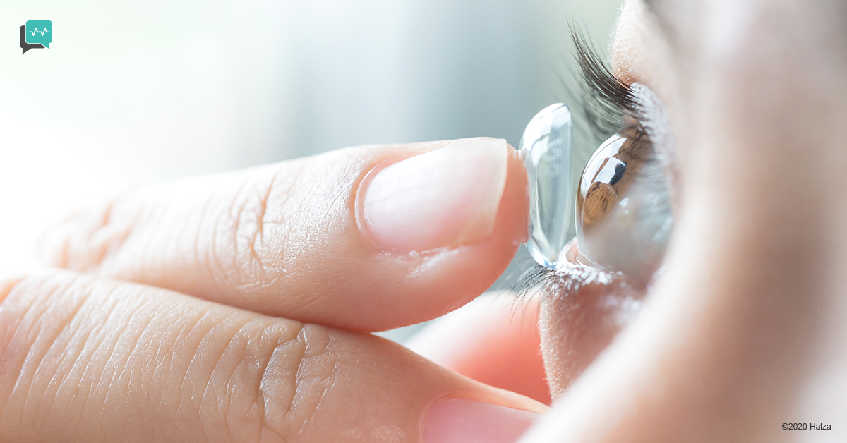 inserting contact lens before makeup after makeup halza digital health