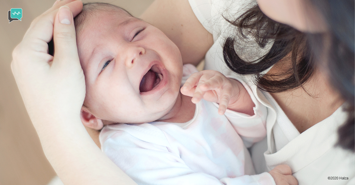 Congenital or developmental lactose intolerance crying baby crying infant halza digital health
